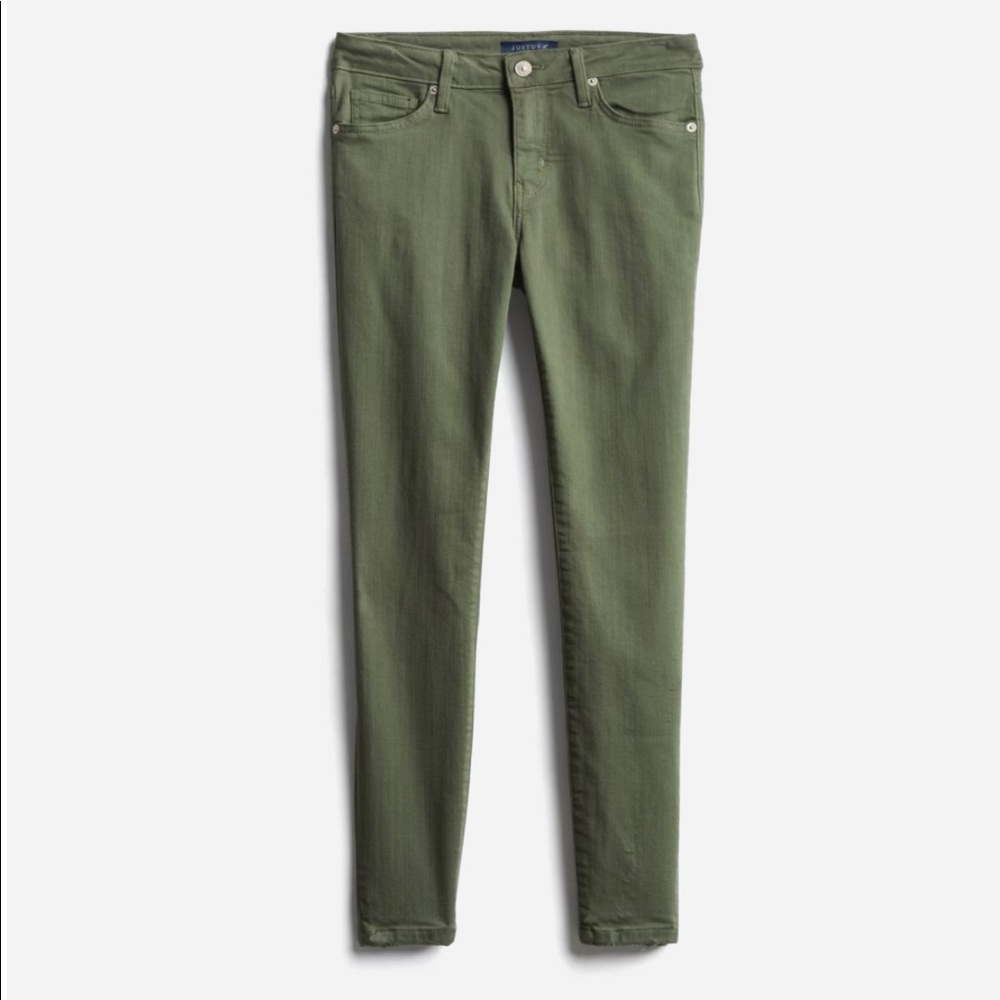 Just USA Olive Skinny Jeans size 8, Stitch Fix